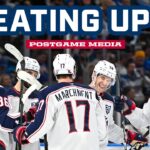 On a 5 game heater! 🔥 | Blue Jackets Postgame Media