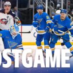 St Louis Blues Unable to Build Off Win, Fall to Columbus | Blues Central Postgame
