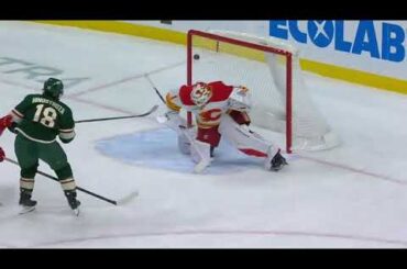 Vinnie Hinostroza gives @mnwild 2-0 lead over @NHLFlames