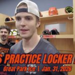 Troy Terry, Mason McTavish with injury updates, Olympic memories | Ducks Practice Report 1/31