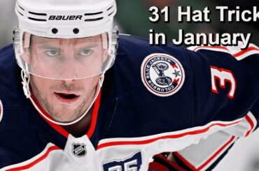 Review of Blue Jackets vs Blackhawks and a Recount of This Month's Hat Tricks
