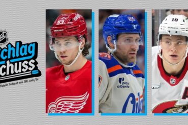 Episode 35 - Zwischenzeugnisse für deutsche NHLer 🇩🇪 Schlagschuss Podcast
