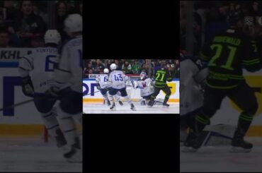 Красивый гол Шелдона Ремпала! Beautiful goal by Sheldon Rempal #кхл #салаватюлаев