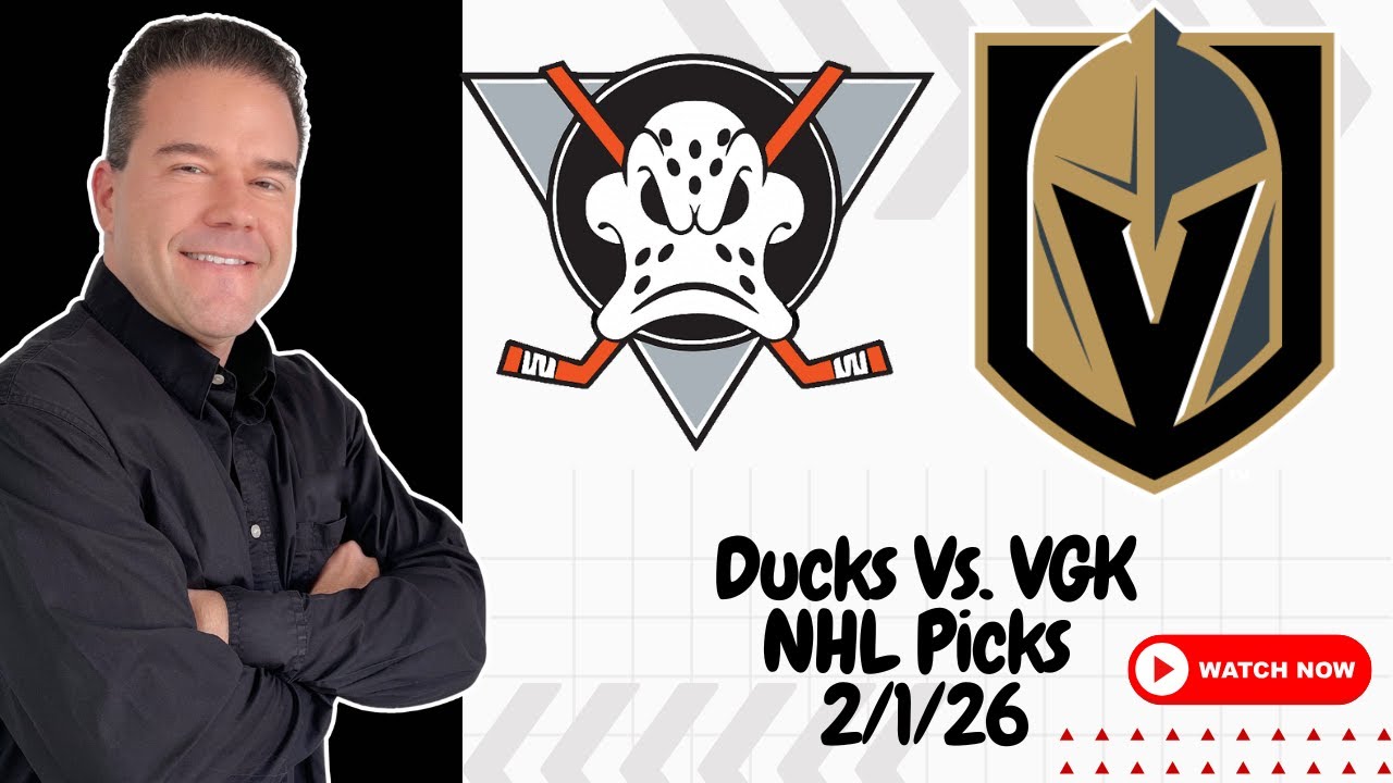 Golden Knights vs Ducks 2/1/26 NHL Picks and Predictions | Rickenbach NHL Best Bets & Betting Tips
