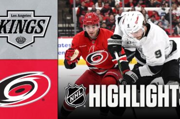 Kings vs. Hurricanes | NHL Highlights | February 01, 2026