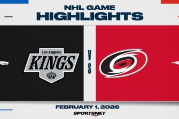 NHL Highlights | Kings vs. Hurricanes - February 1, 2026