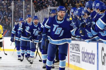 LIGHTNING strike just 11 SECONDS into Stadium Series!