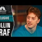 Sharks' Collin Graf reflects on journey from undrafted prospect to NHL starter | NBC Sports CA