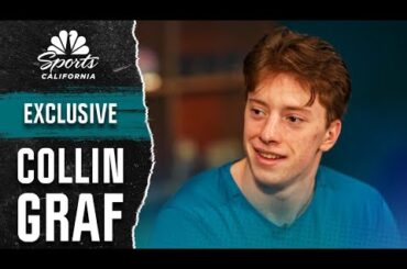 Sharks' Collin Graf reflects on journey from undrafted prospect to NHL starter | NBC Sports CA