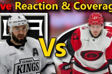 This Game Is Way Bigger Than It Looks | Kings vs Hurricanes LIVE
