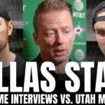 Matt Duchene, Wyatt Johnston, Thomas Harley & Glen Gulutzan Recap Stars Heating Up Again vs. Utah