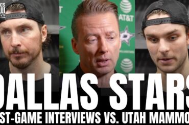 Matt Duchene, Wyatt Johnston, Thomas Harley & Glen Gulutzan Recap Stars Heating Up Again vs. Utah