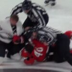 Corey Perry ne laisse pas le choix à Jordan Martinook de se battre avec lui