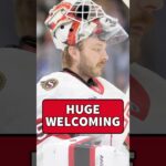 Sens Fans Welcomed Ullmark Back — And It Mattered 👀 #GoSensGo #NHL #OttawaSenators #SensNation