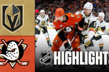 Golden Knights vs. Ducks | NHL Highlights | February 01, 2026