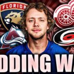 THE ARTEMI PANARIN BIDDING WAR IS IN FULL FORCE: RED WINGS, PANTHERS, AVALANCHE, KINGS, & MORE