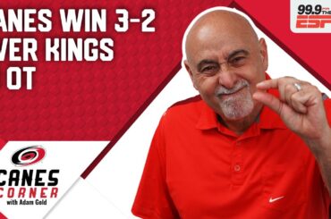 Carolina Hurricanes win in OT, 3-2 over Los Angeles Kings