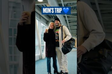 Let the #Canucks mom’s trip begin! 💙