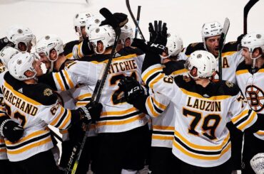 Bruins win 4th in a row on Krug OT slap shot