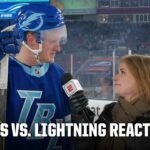 Stadium Series Reaction 🍿 Jake Guentzel talks Tampa Bay's comeback | ESPN NHL