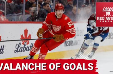 Red Wings face an AVALANCHE of goals, as Detroit is shutout against Colorado