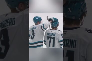 The Sharks 4-on-4 goal drought: over ✅  #hockey #nhl #sharks