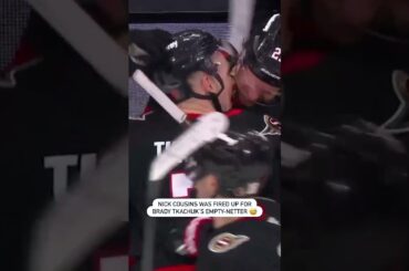 Nick Cousins Was Fired Up 😂