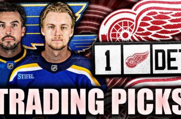 HUGE REPORT: DETROIT RED WINGS TRADING THEIR 1ST ROUND PICK THIS YEAR? JUSTIN FAULK, PHILIP BROBERG?