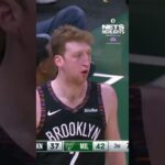 Impressive night from the rook 🐺 #nba #brooklynnets #dannywolf