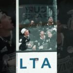 Of course the @TheSavannahBananas can catch a puck 🤣  #lakings #hockey #icehockey #gokingsgo #nhl