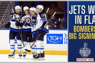 Winnipeg Jets win in Florida, are in Dallas tonight | Bombers big free agency