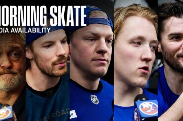 New York Islanders Morning Skate Availability | NYI at WSH