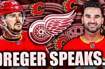 DARREN DREGER SPEAKS ON RED WINGS BLOCKBUSTER TRADE WITH THE FLAMES: WEEGAR & KADRI TO DETROIT?