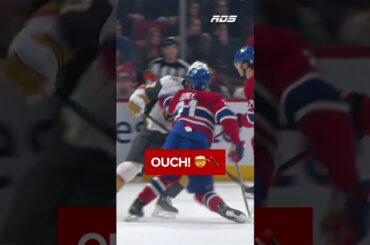 Kaiden Guhle reçoit un violent coup de bâton de la part de Shea Theodore! 🤯🪓