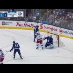 Kevin Shattenkirk scores his first goal as a New York Ranger 10-7-17