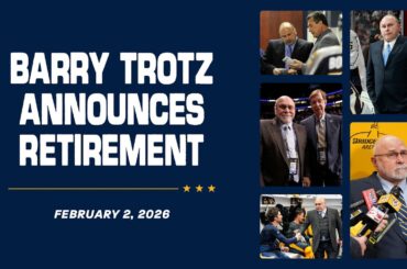 Nashville Predators General Manager Barry Trotz Announces His Retirement - Press Conference