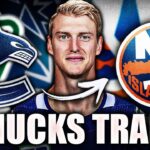 JEFF MAREK SPEAKS ABOUT TYLER MYERS TRADE TO THE NEW YORK ISLANDERS: CANUCKS TRADE RUMOURS