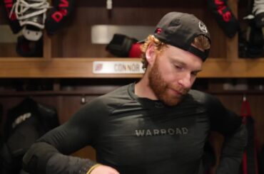 Brown, Dillon and Coach Keefe following practice on Monday