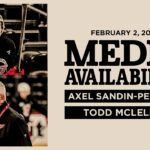 Axel Sandin-Pellikka, Todd McLellan Morning Skate Media | Feb. 2, 2026