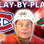 Montreal Canadiens vs Minnesota Wild Live | Play by Play & Reaction | Habs News
