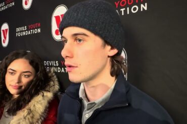 Devils’ Jack Hughes speaks for 1st time since injury