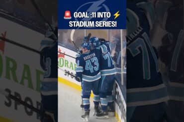 Lightning strike EARLY in Tampa! ⚡