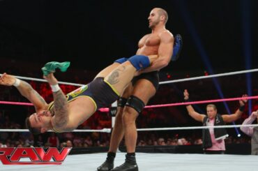 Santino Marella vs. Antonio Cesaro: Raw, Sept. 30, 2013