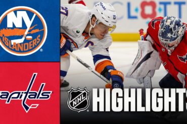 Islanders vs. Capitals | NHL Highlights | February 02, 2026
