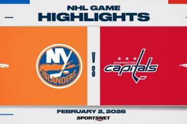 NHL Highlights | Islanders vs. Capitals - February 2, 2026