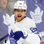 Maple Leafs' William Nylander Buries Breakaway Goal In Opening Minute Vs. Flames