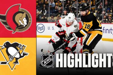 Senators vs. Penguins | NHL Highlights | February 02, 2026