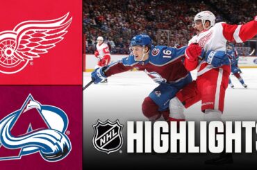 Red Wings vs. Avalanche | NHL Highlights | February 02, 2026