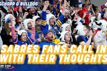 Sabres Fans Call In With Their Thoughts On The Sabres Being Fun Again!| Schopp and Bulldog