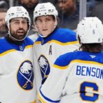 Sabres' Tage Thompson Pulls Off Sweet Fake Before Rifling Wrister Past Sergei Bobrovsky